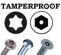 TAMPERPROOF SCREWS